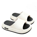 Women's trendy home soft non-slip silent slippers indoor shoes thick slippers 2026 summer bottom indoor bottom outdoor