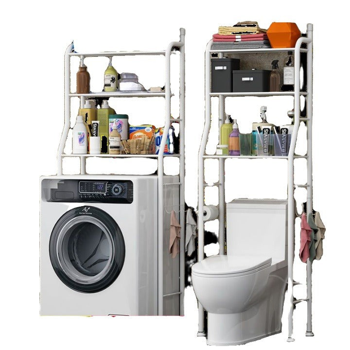 Floor-standing multi-layer bathroom bathroom storage rack toilet washing machine bathroom soap storage toilet rack