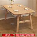 Dining table for homesmall apartment modern rectangular dining commercial noodle shop table and chair scandinavian rental room dining table