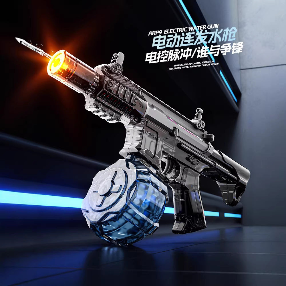 new arrival victor electric burst water gun automatic water absorption manual automatic linkage reloading large capacity water gun