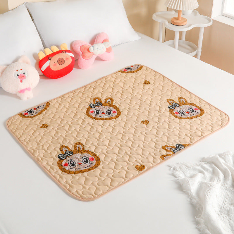 Waterproof and washable bed pads for kids and adults - large size nursing pads, menstrual bed mats for women, perfect for student dorms
