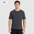 Round neck loosecasual short-sleeved t-shirtmensummer quick-drying breathable running fitness sports topsdmt001
