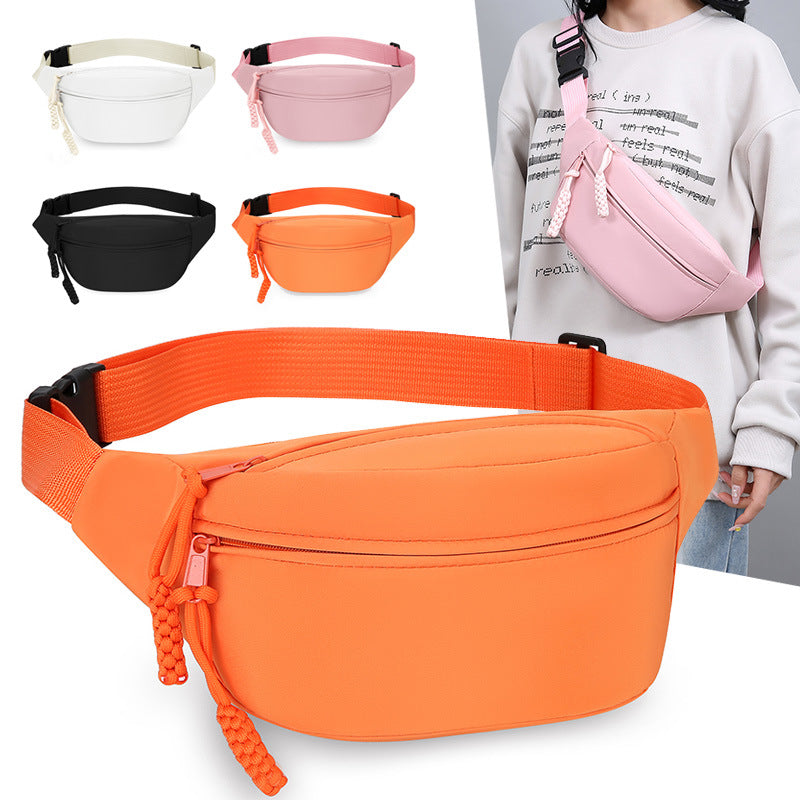Cross-border fashion breast bag, women's Oxford casual shoulder bag, diagonal span, new backpack, trendy waist bag, messenger bag, wholesale none.