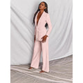 Shipped to europe and the us:  autumn new arrival casual fashion suit set - elegant two-piece blazer