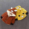 New arrival kidsoutwearkids style thickened windbreaker kids corduroy outwearfall and winter wear boys
