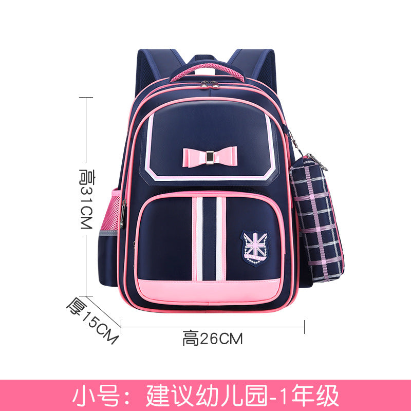School season primary school bag children 1-3-6 grade backpack 6-9-12 year old bag