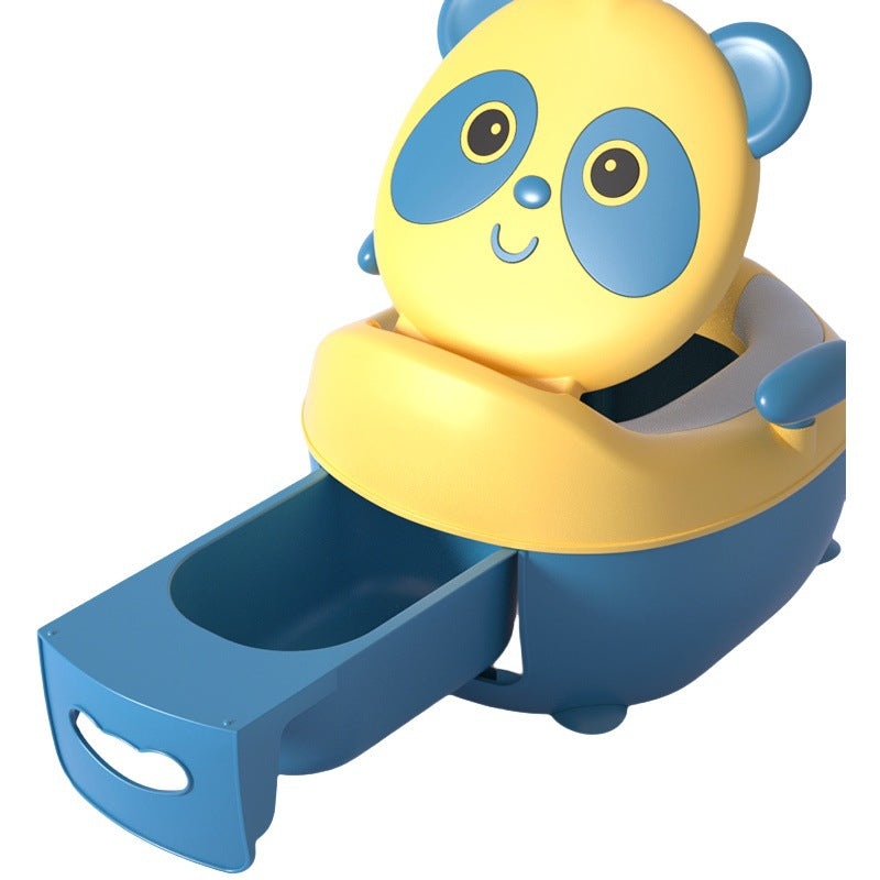 Children's cushioned toilet toilet, male and female baby urinal, children's toilet, indoor children are convenient to move the toilet stool