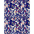 cross-border listing: new  original women's elegant floral print ruched short-sleeve dress