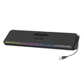 Rgb wireless bluetooth speaker - big sound, deep bass, card slot, multifunctional desktop bluetooth audio system with radio - e3571