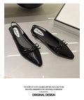 French high heel closed-toe sandals, fairy shoes, 2025 new spring/summer collection, elegant socialite nude pointed-toe pumps