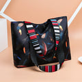 New arrival large capacity satchel bag fashioneasiest for matchprinting shoulder bag casualtrendy tote bag work clothingladieswear bag