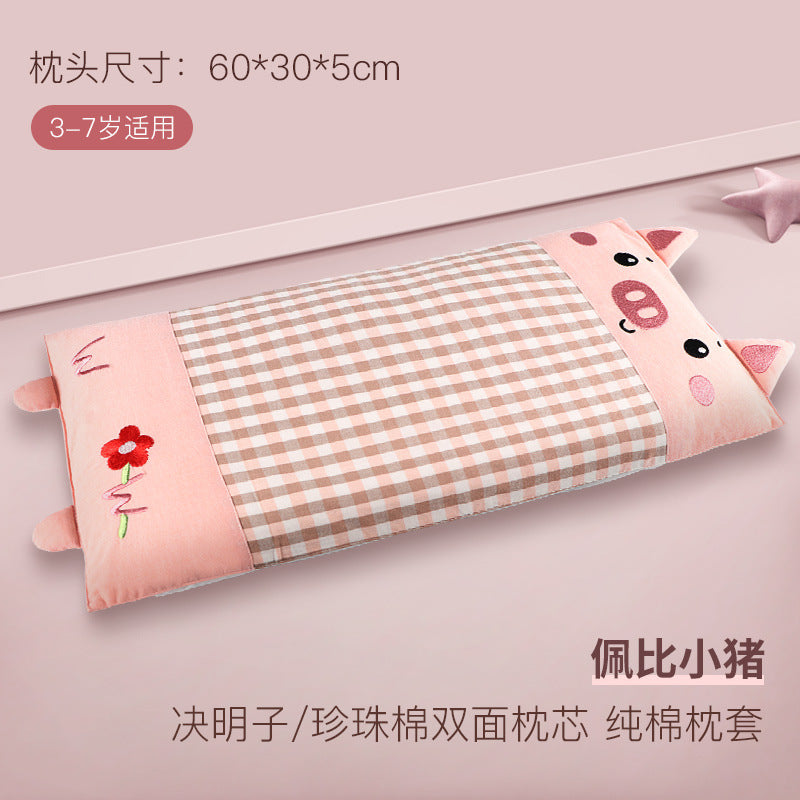 Kids' pillow - breathable summer pillow for babies and toddlers, suitable for all seasons, ages 6 months to 3+ years, ideal for infants and preschoolers