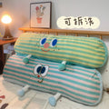 Cute long pillow bedroom pillow girl sleeping bed leg clamp side sleeping bedside cushion boy's large pillow