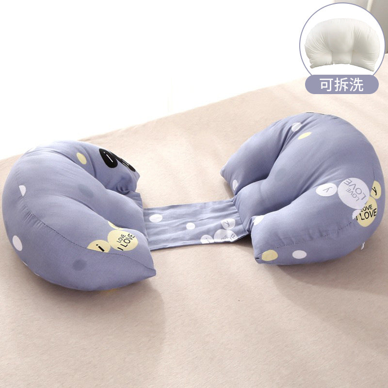 Multifunctional cotton maternity pillow - side sleeper, pregnancy, nursing & breastfeeding pillow core - direct from manufacturer, dropshipping available
