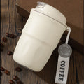 New minimalist coffee mug - stylish and portable 316 stainless steel insulated tumbler - trendy couple's water bottle