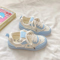 Cute bear platform loafers - women's  autumn new arrivals - versatile sneakers to pair with skirts - korean style girl's white shoes