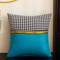 Waffle grids pillow, chidori gridspatchwork pillowcase, modern casual bay window, living room sofa cushion, one piece dropshipping