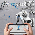 Camera-enabled programmable robot dog - water-shooting electric remote control robot dog toy - electronic pet birthday gift for kids