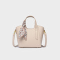 2026 spring new women's silk scarf bag - versatile fashion shoulder & crossbody bag - minimalist solid color work & commute tote bag