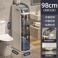 Bathroom slit storage cabinet drawer type toilet narrow slit storage cabinet plastic bathroom ultra-narrow slit cabinet side cabinet