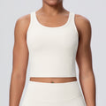 New arrival cross-border brushed yoga tops with chest pad fitness bra women's beautiful back sports intimatesbubble wrap vest outwear