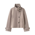 women's wholesale: european and american style  autumn/winter new arrivals - petite casual stand collar jacket/outerwear top