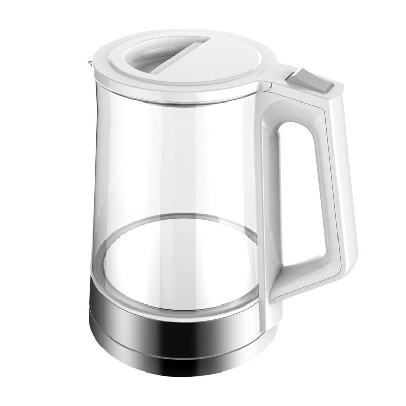 Source factory all-glass electric kettle, stainless steel heating element, rapid heating, 1.8l gift - hot seller recommended