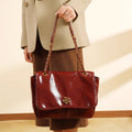 Large capacity trendy fashion chain small square bag niche high-end design women's bag casual commute versatile shoulder bag