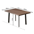 Source factory casual modern dining table for homecasual small apartment negotiation table computer study table office desk