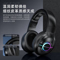 Smilewolf l50 bluetooth wireless tri-mode gaming headset - comfortable over-ear headphones with rgb lighting and microphone