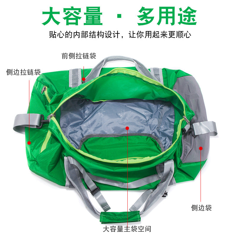 New sports fitness bag yoga bag  wholesale folding travel bag handbag large capacity travel bag