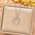 [titanium steel] cross-border popular full diamond nail necklace for women, fashionable and versatile, high-end copper inlaid zirconium clavicle chain accessories