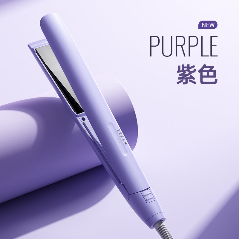 Hair straightener splint hair straightener mini curling straight dry and wet dual-use oven mitt hair straightener curling wand cross-border manufacturer
