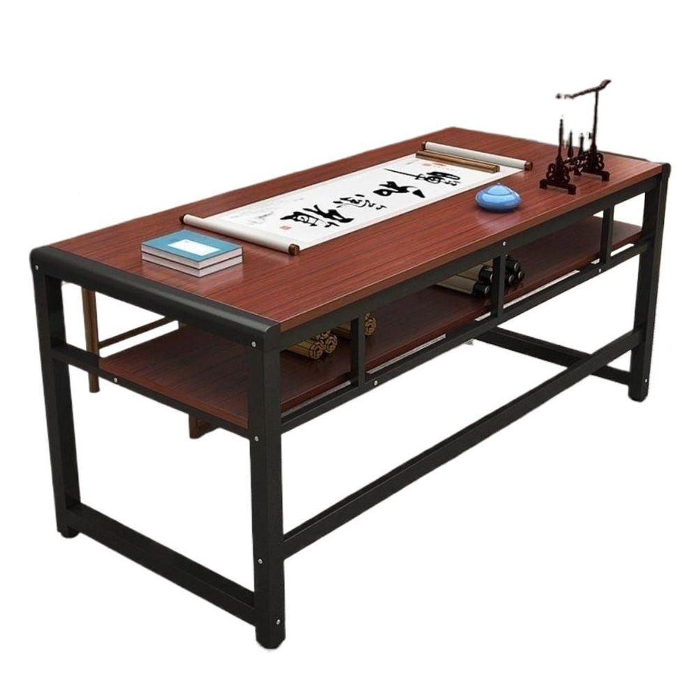 Calligraphy desk practice table double layer home writing desk computer desk training table tutoring table [direct from manufacturer]