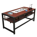 Calligraphy desk practice table double layer home writing desk computer desk training table tutoring table [direct from manufacturer]