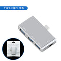 Type-c 4-in-1 expansion dock, usb 3.0 hub, multi-port adapter with high-speed data transfer