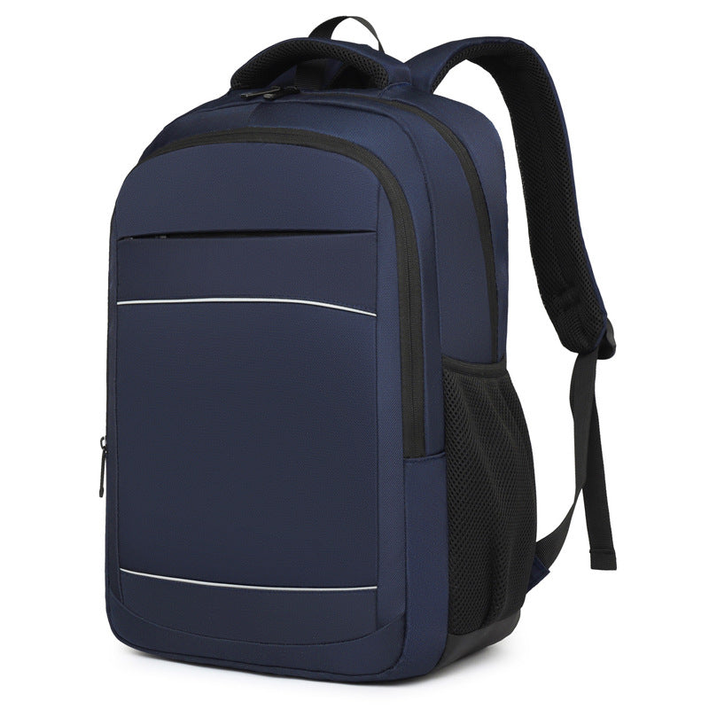 Cross-border new short-distance business trip large-capacity simple male business travel computer bag solid color leisure student backpack