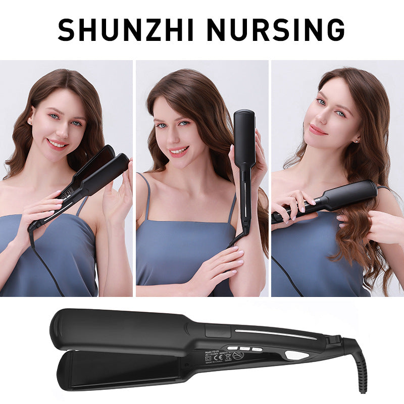 Direct from the manufacturer: new cross-border, export-ready wide-plate hair straighteners. wholesale hair straighteners with negative ion technology