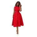 European and american cross-border women's fashion:  summer new arrival - elegant blue floral slim-fit sleeveless slit dress