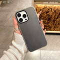 Skin-feeling jelly suitable for iphone17promax mobile phone case apple 16 light luxury matte black mobile phone protective case 15