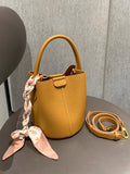 Bucket bag 2026 new handbag women's fashion simple elegant high-quality european and american popular retro crossbody bag