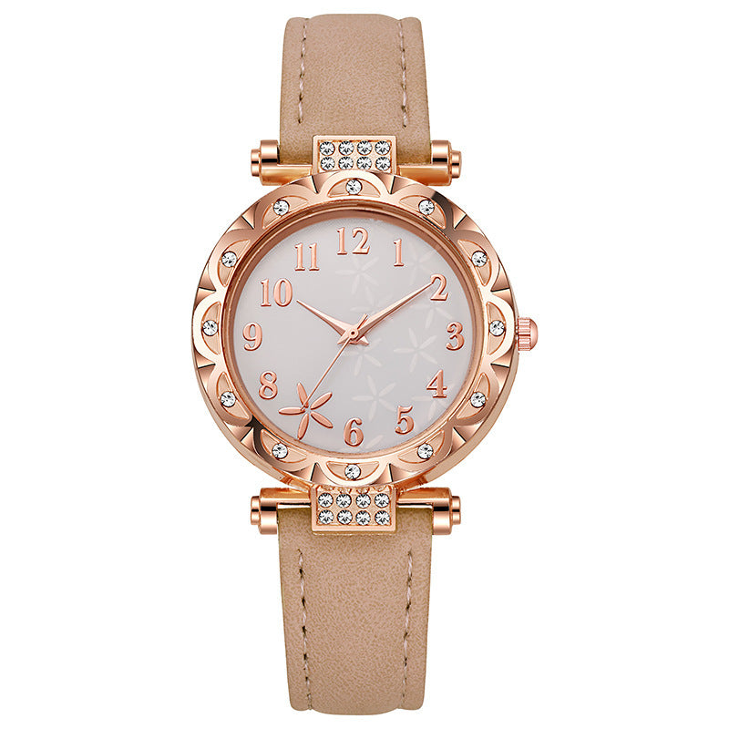 Women's student korean style minimalist fashion trendy waterproof casual elegant quartz watch - tiktok viral style