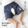 Baby shorts summer thin outwear male and female baby open crotch half length pants summer 1 to 2 years old infant crotch pants