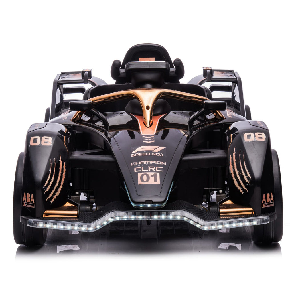 New children's electric kart four-wheel with remote control drift car, boys and girls, babies and children can sit in a toy car