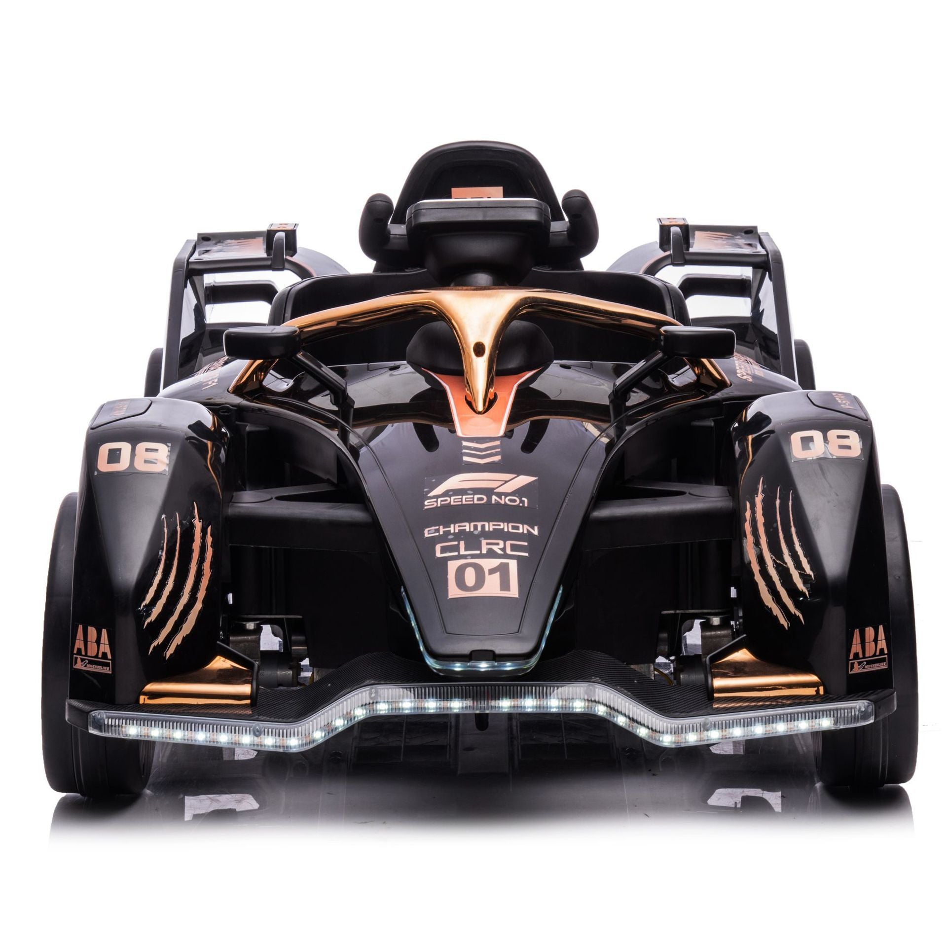 New children's electric kart four-wheel with remote control drift car, boys and girls, babies and children can sit in a toy car