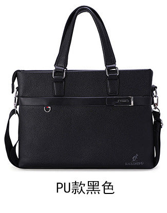 New Portable Business File Bag Fashion Men's Computer Handbag Casual Oxford Cloth Men's Large Capacity Briefcase