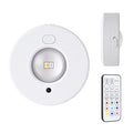charging led cabinet light magnetic wine cabinet wardrobe light remote control rgb ice hockey light wiring-free large cat eye light