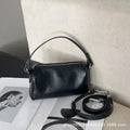 Vintage women's bag 2024 new fashion versatile shoulder crossbody small bag high-end soft leather pillow bag phone bag
