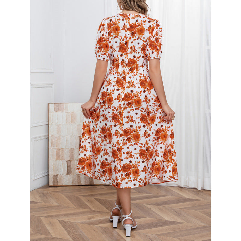 listing: new  women's elegant floral print dress