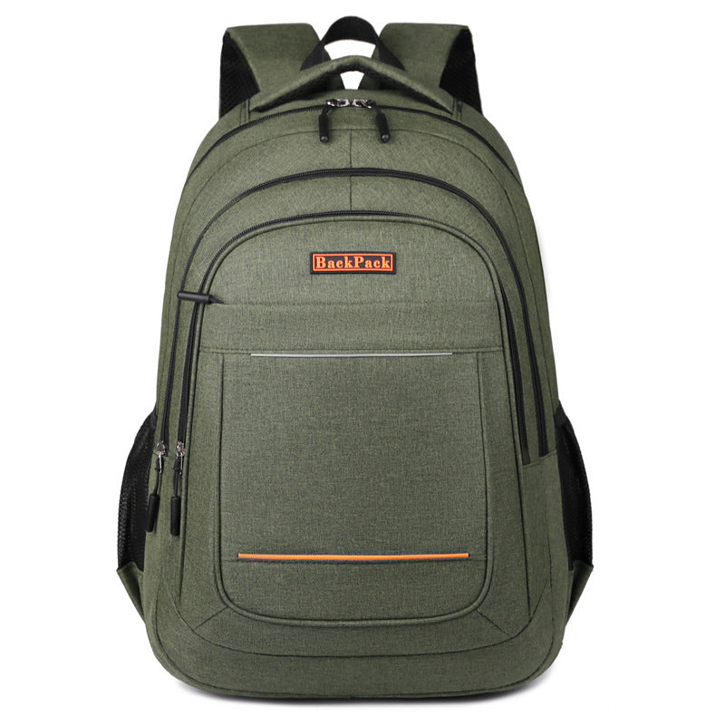 Cross-border backpack men's business computer backpack Oxford cloth commuting large capacity leisure student backpack customization